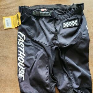 Fasthouse Carbon Pant Black Motocross Mens Pants Size 34